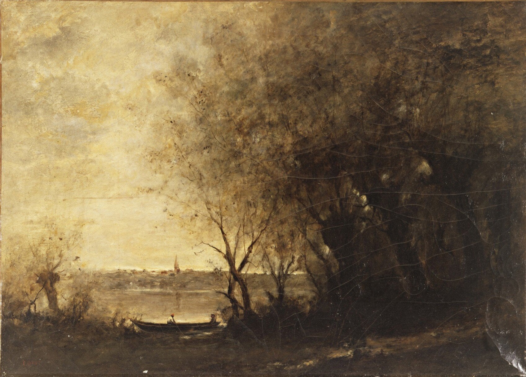 Près de Ville d'Avray - Jean-Baptiste Camille Corot