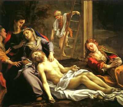 Lamentation sur le Christ mort - Antonio da Correggio - Alpha Reproduction