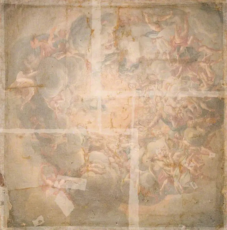 성모 승천 (파르마 대성당 돔 프레스코화 복제본) - 안토니오 다 코레지오