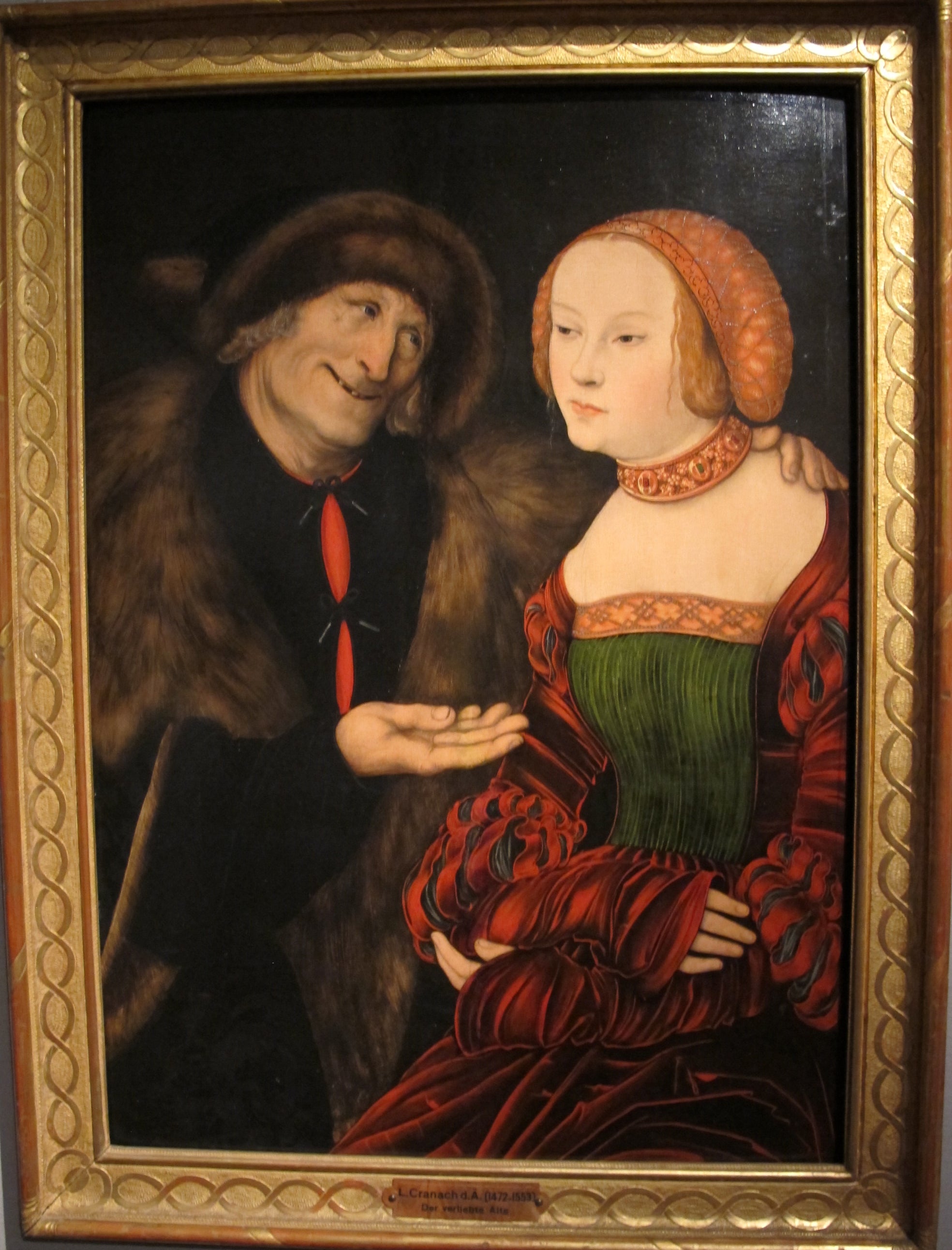 Une paire mal assortie - Lucas Cranach the Elder