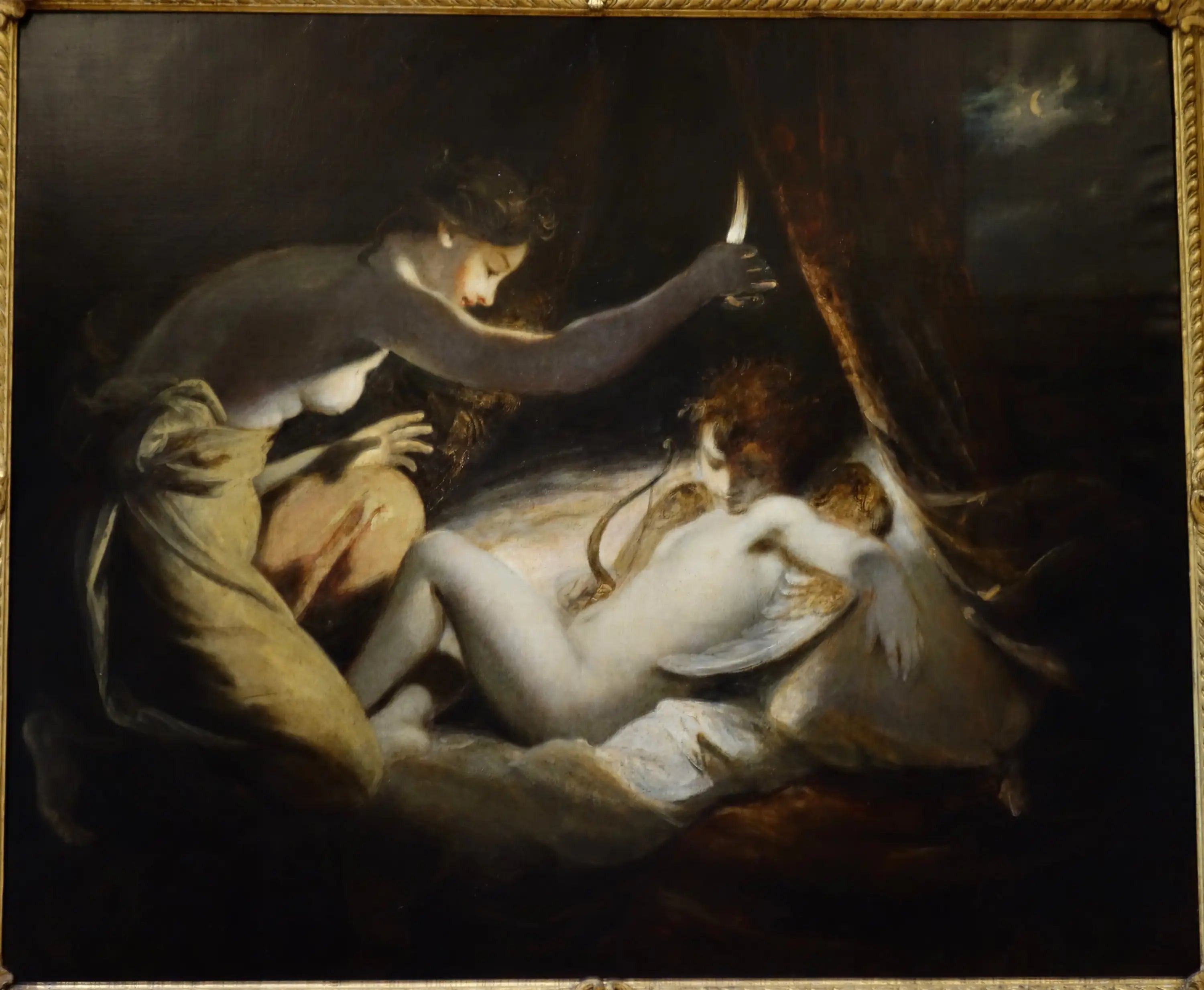 Cupidon et Psyché - Joshua Reynolds - Alpha Reproduction
