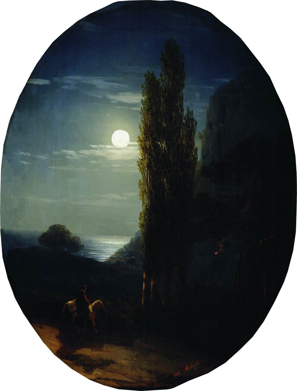 Nuit au clair de lune (1958) - Ivan Aïvazovski