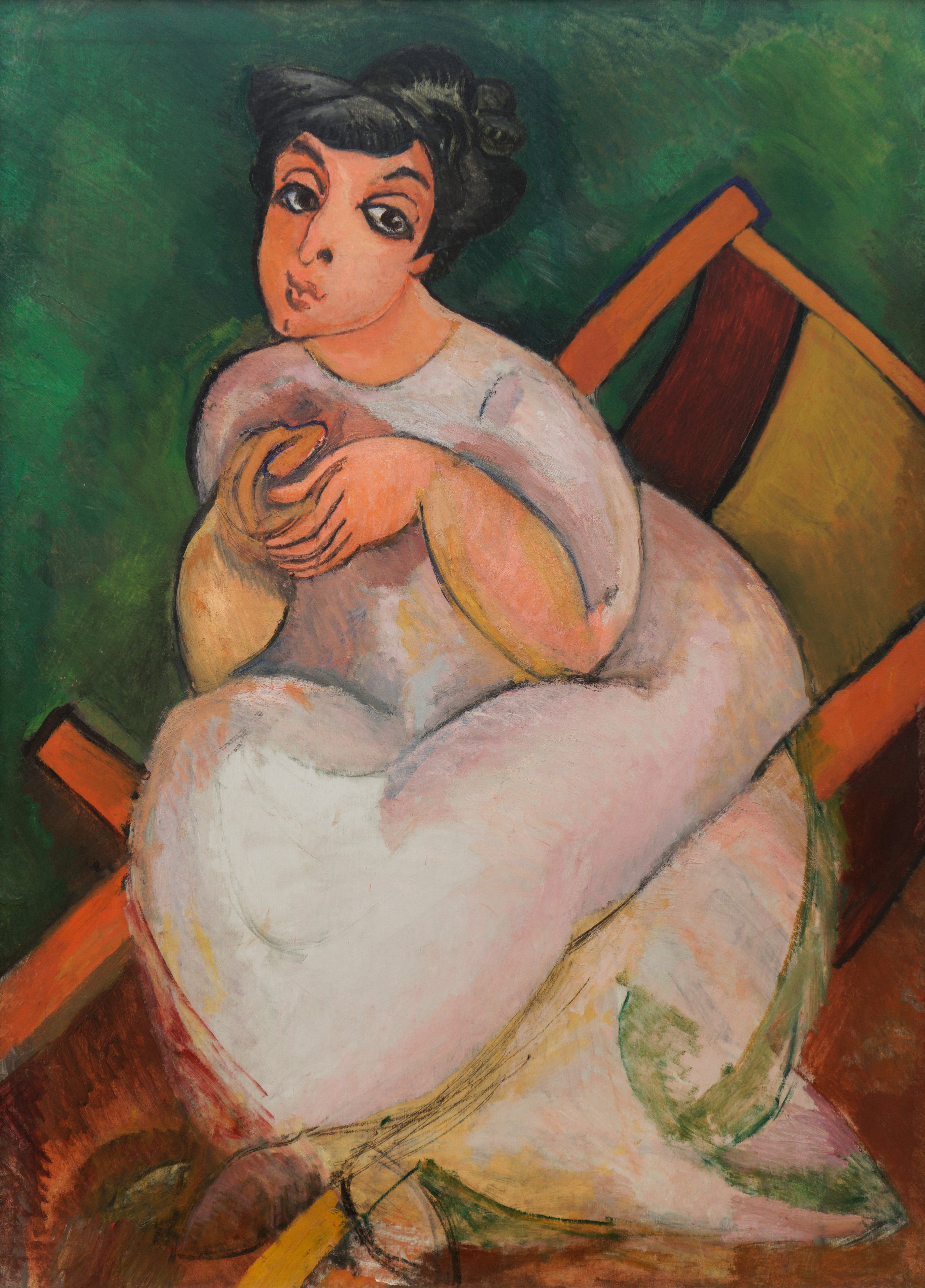 La dame en rose - Raoul Dufy