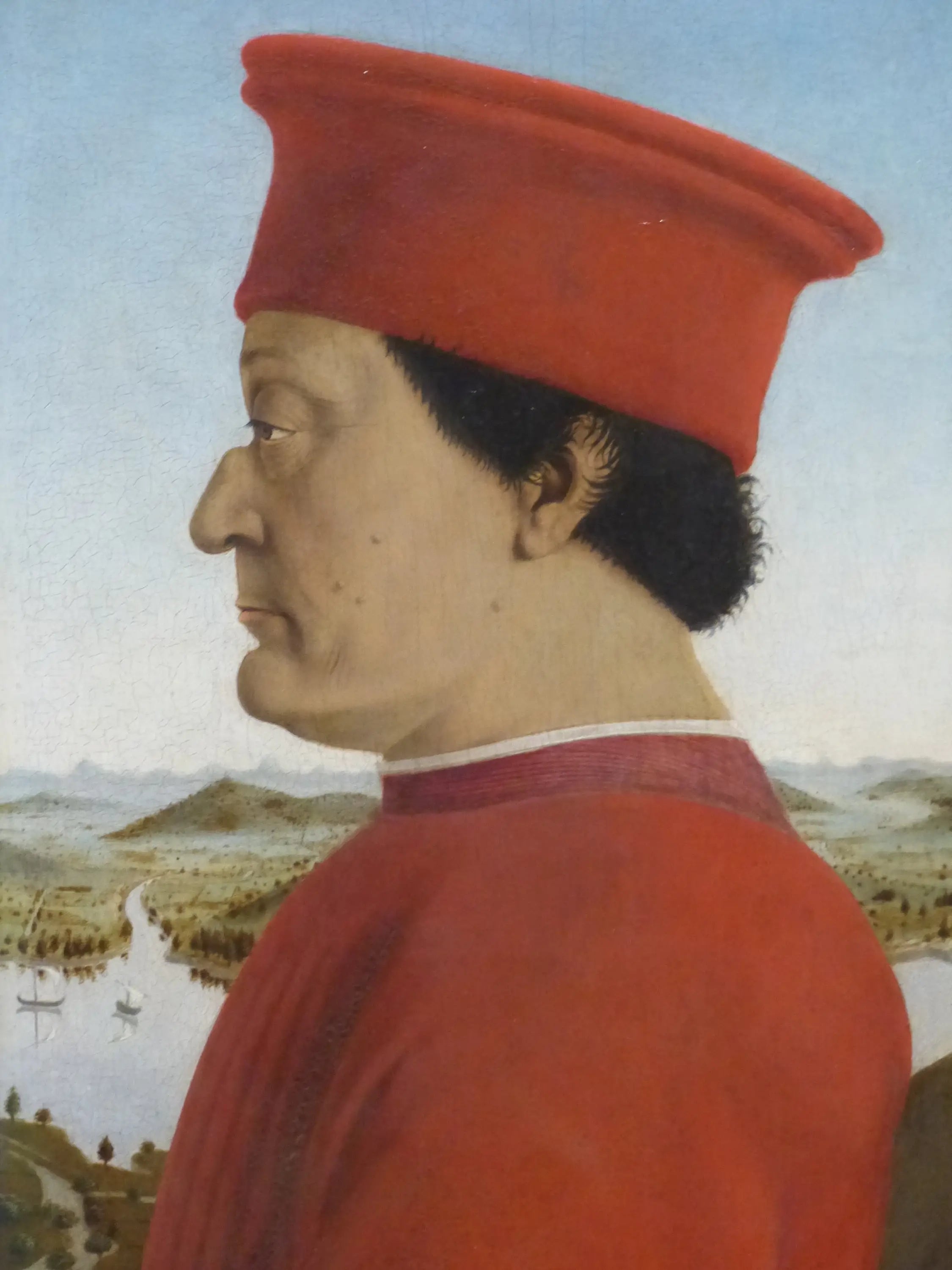 Portrait de Federico da Montefeltro - Piero della Francesca - Alpha Reproduction