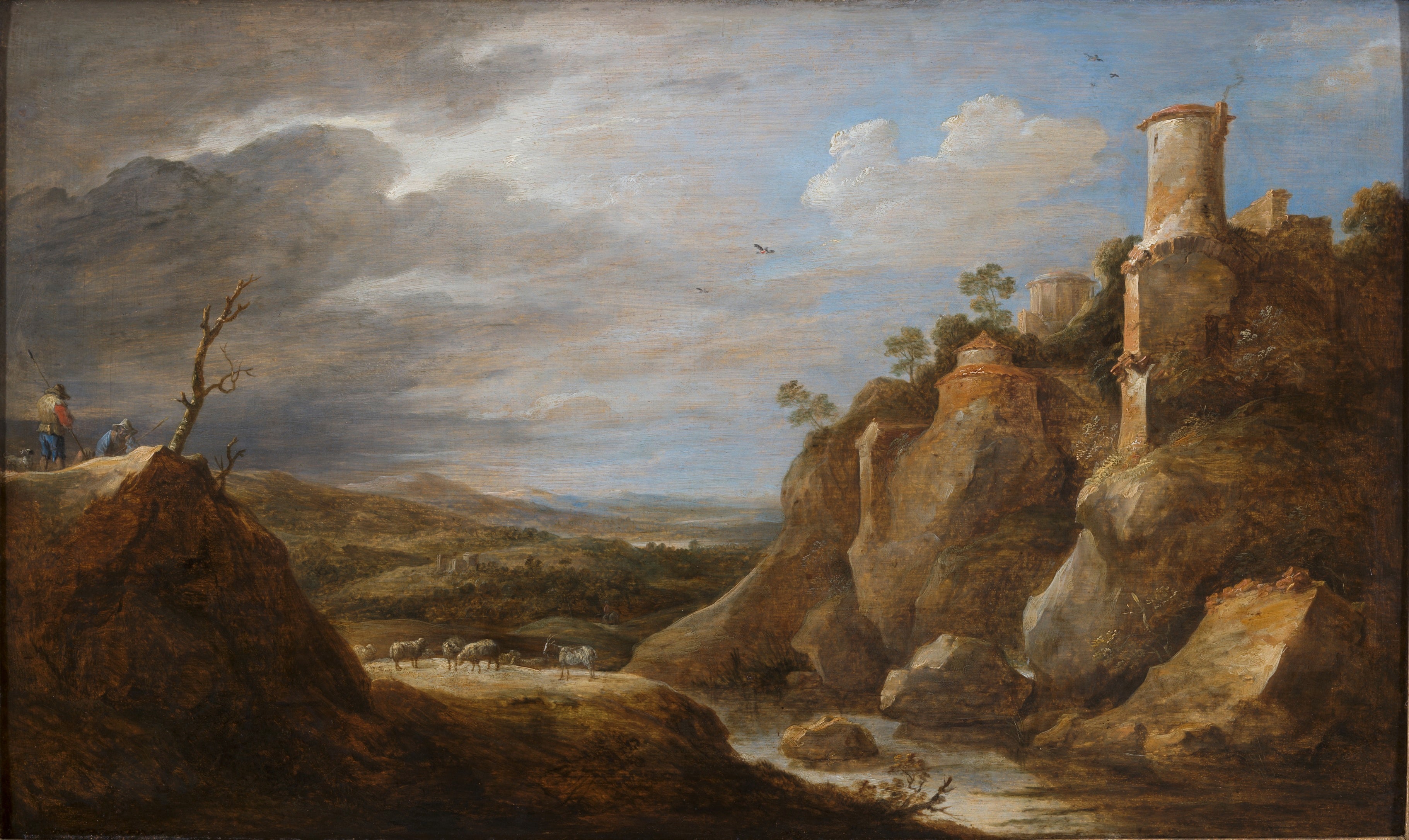 paysage de montagne - David Teniers le Jeune