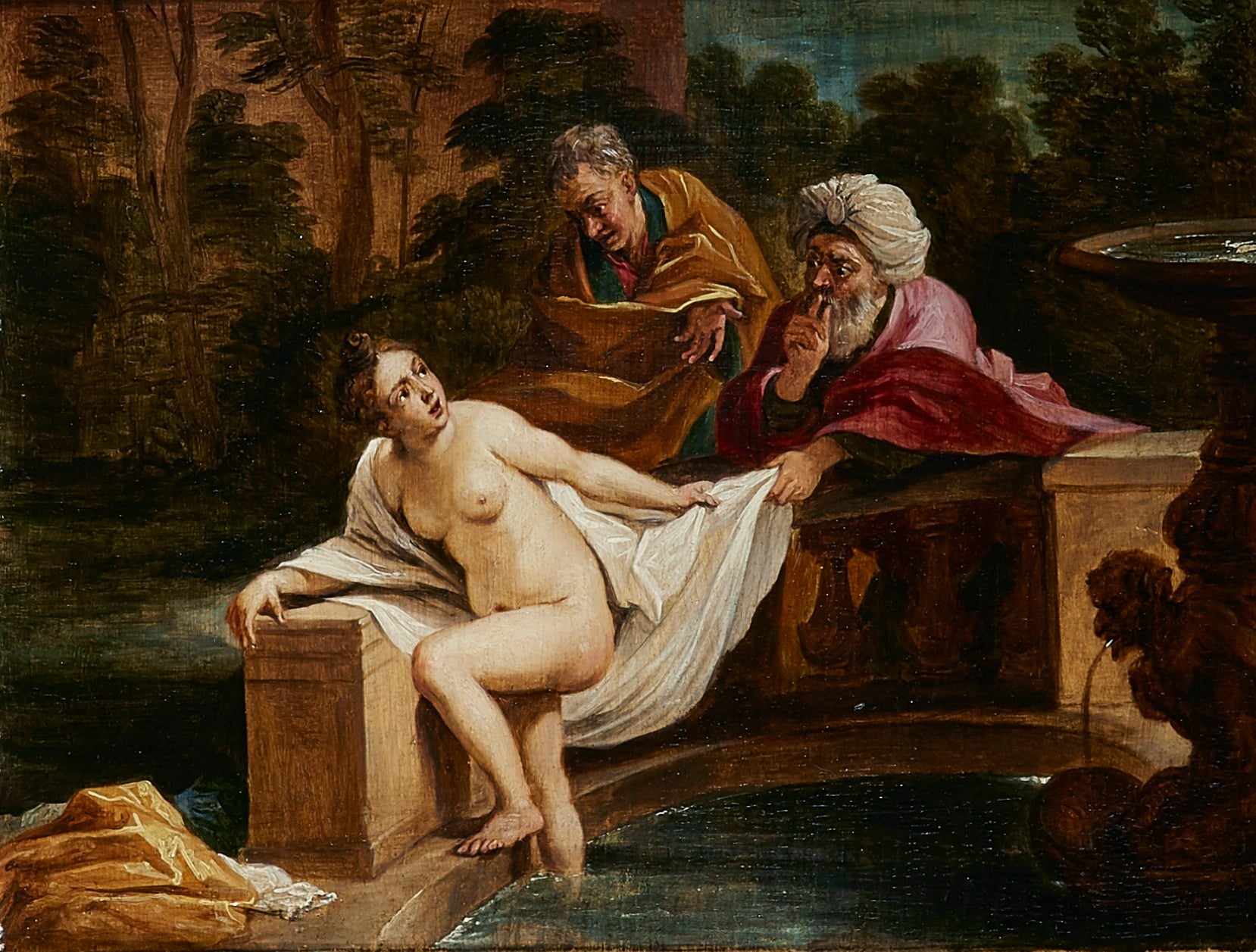 Suzanne et les vieillards - David Teniers le Jeune