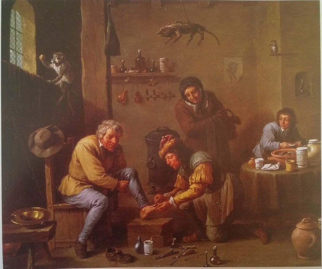 Un médecin de village - David Teniers le Jeune