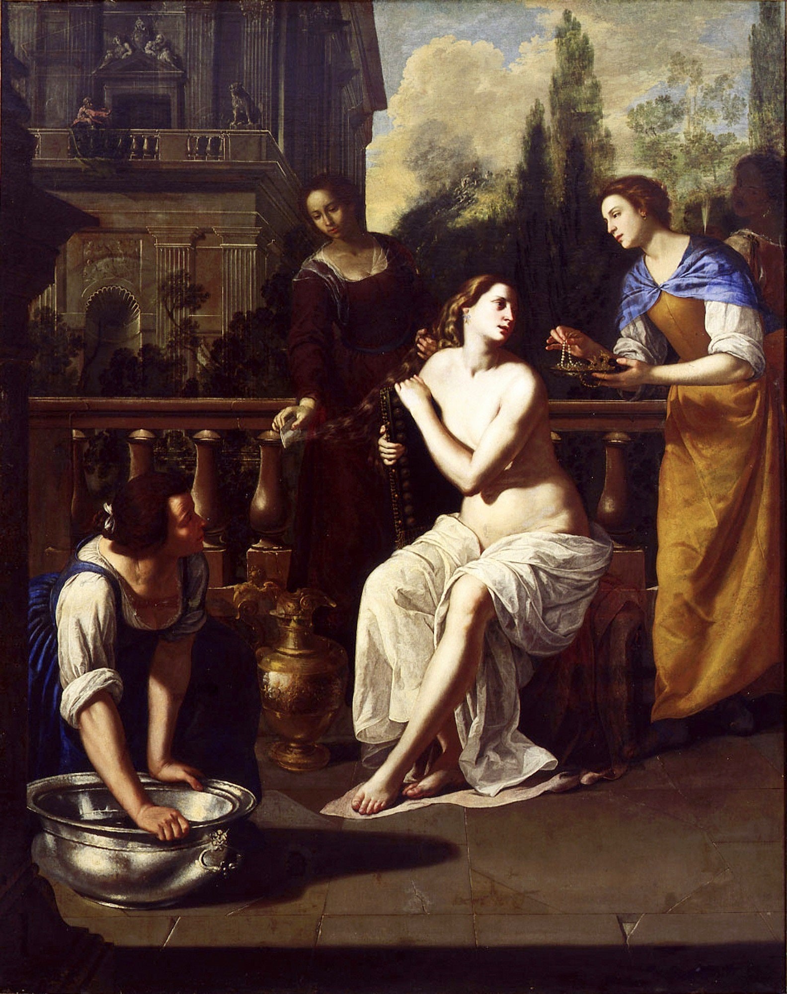 Bethsabée - Artemisia Gentileschi