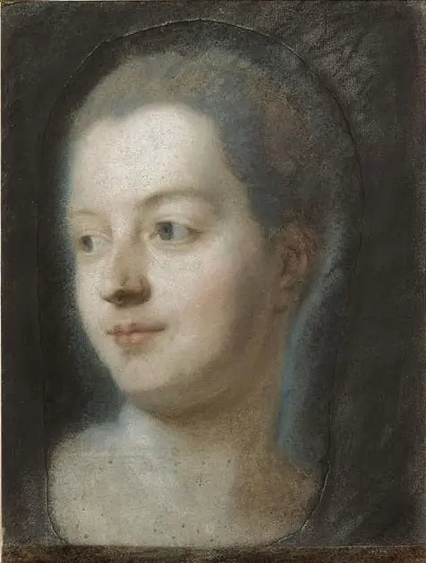 Marquise de Pompadour - Maurice-Quentin de La Tour - Alpha Reproduction