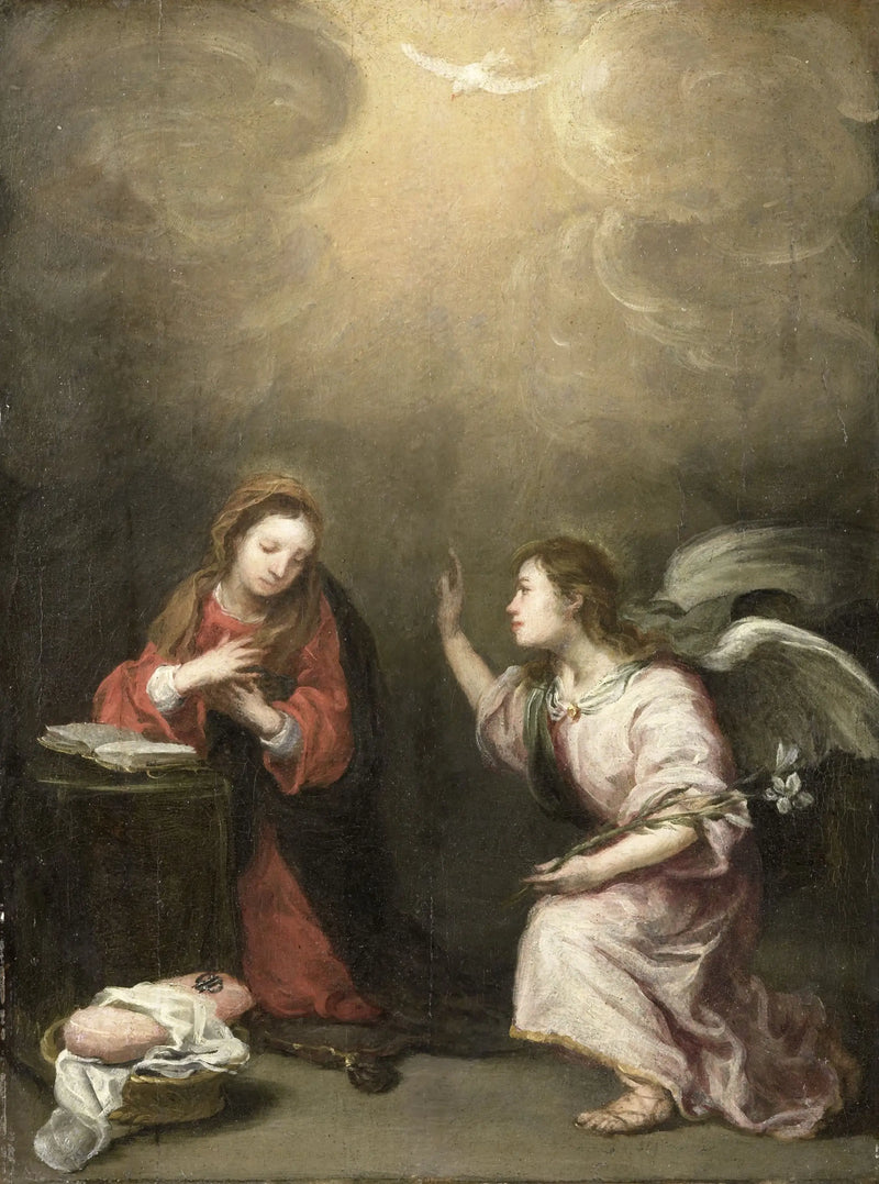 성모 마리아에게의 수태 - 바르톨로메 에스테반 무리요

Source:
Annonciation à la Vierge - Bartolomé Esteban Murillo