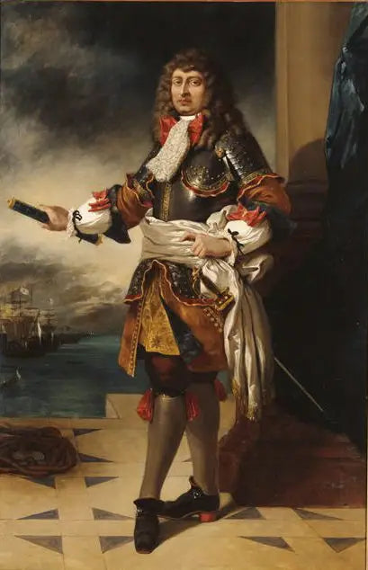 Reproduction du tableau « Anne Hilarion de Costentin, comte de Tourville (1642-1701) - Eugène Delacroix » par Alpha Reproduction en peinture à l’huile