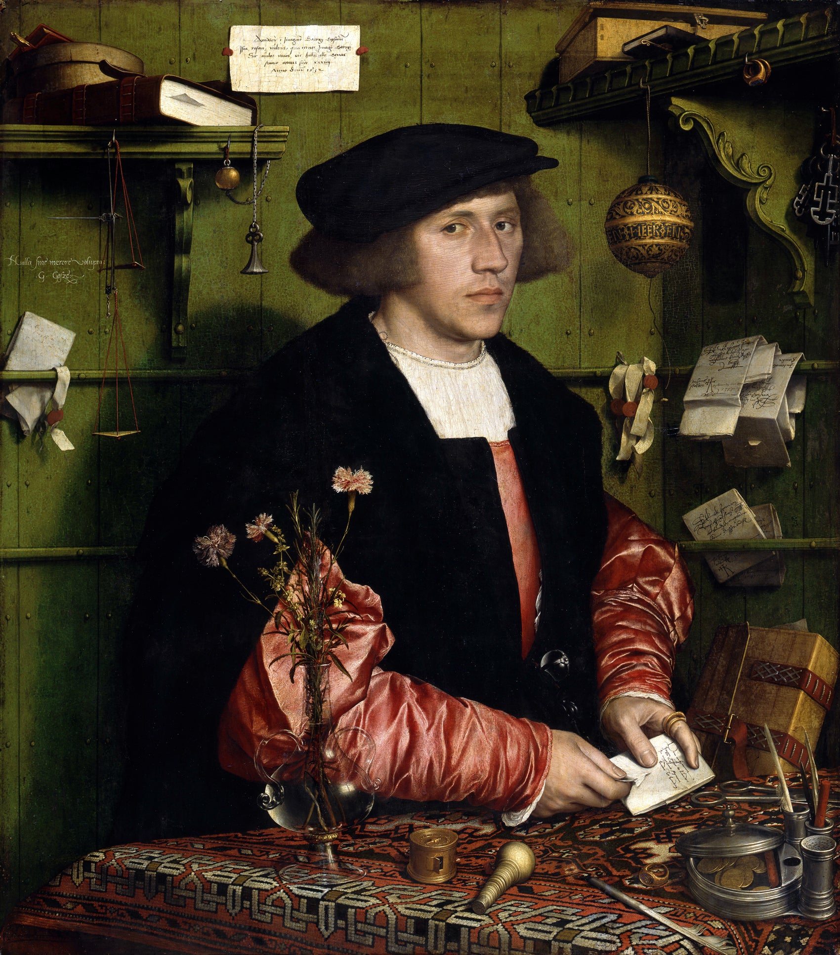 Le Marchand Georg Gisze - Hans Holbein le Jeune