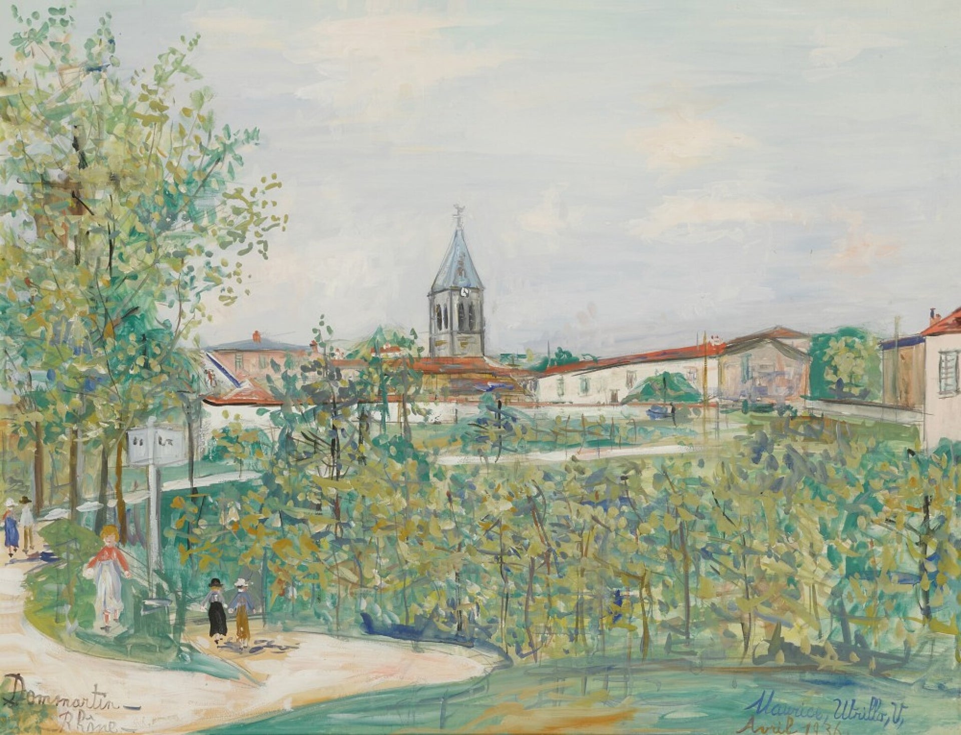 Donmartin-Rhône - Maurice Utrillo