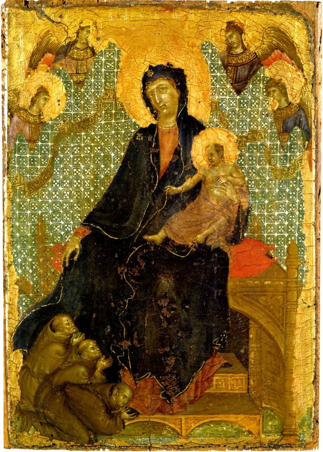La Madone des Franciscains - Duccio di Buoninsegna - Alpha Reproduction
