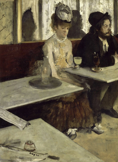 Reproduction du tableau « L'Absinthe - Edgar Degas » par Alpha Reproduction en peinture à l’huile