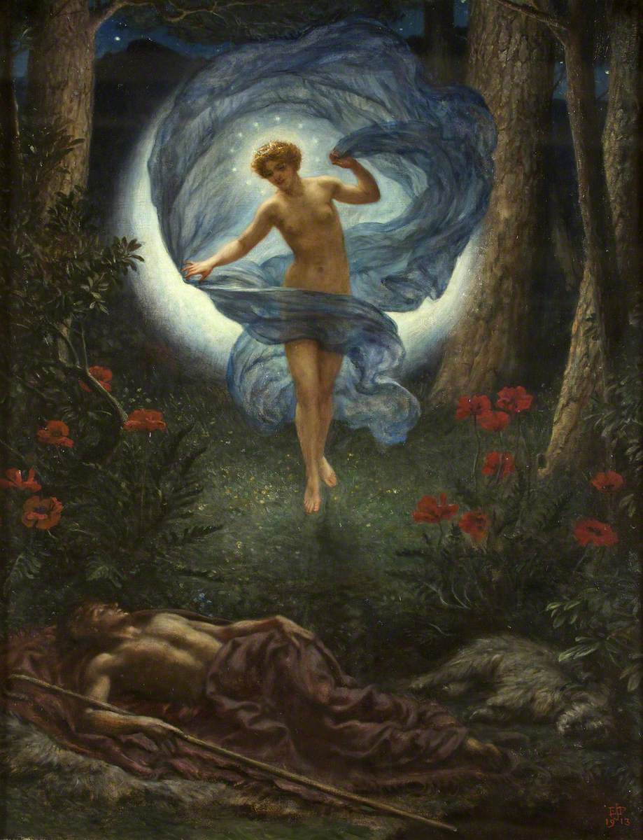 La vision d'Endymion - Edward Poynter