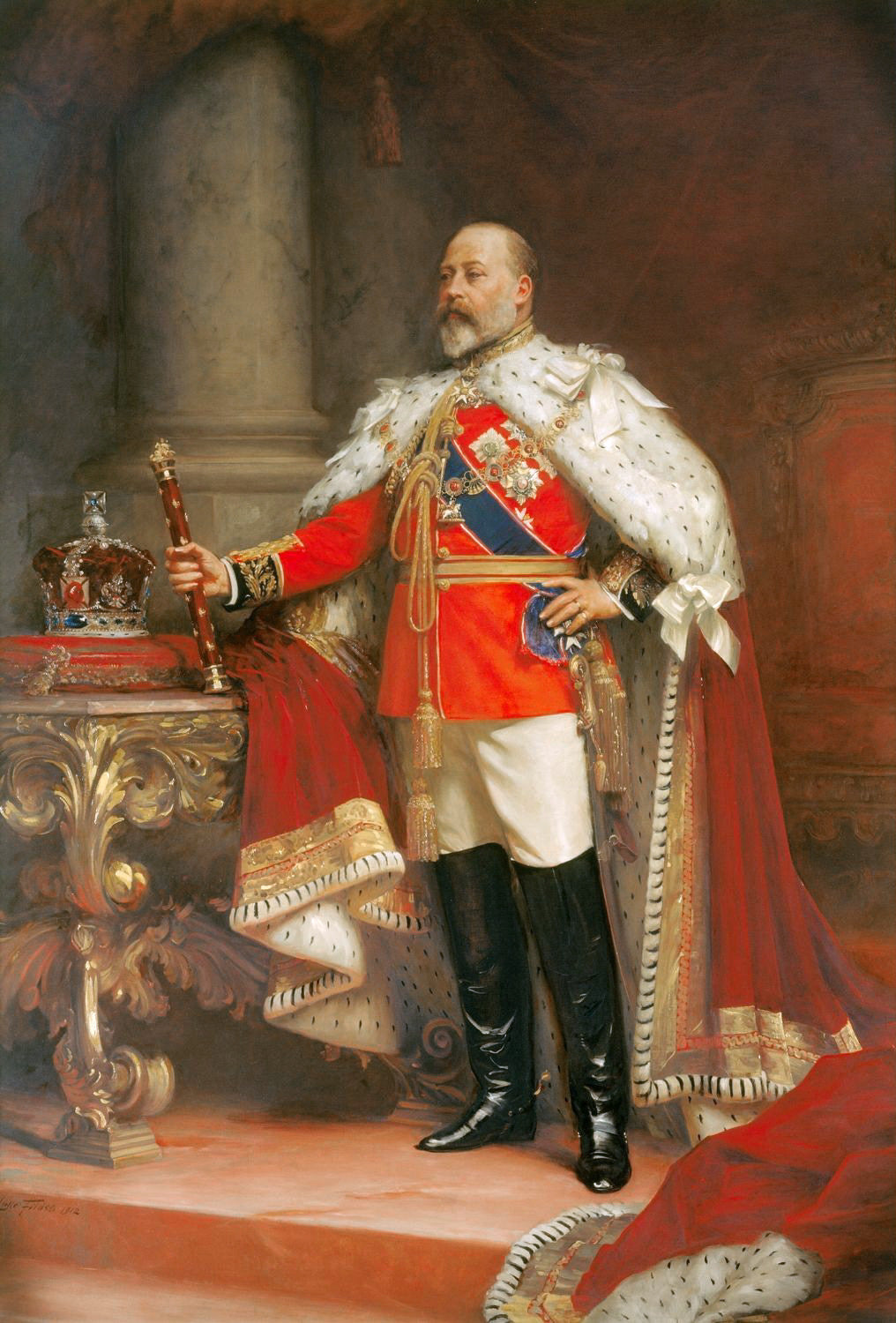 Le roi Édouard VII (1841-1910) - Luke Fildes