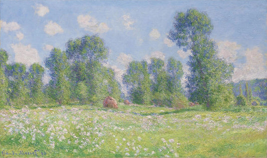 🌸 지베르니의 봄 효과 – 클로드 모네 (1890)