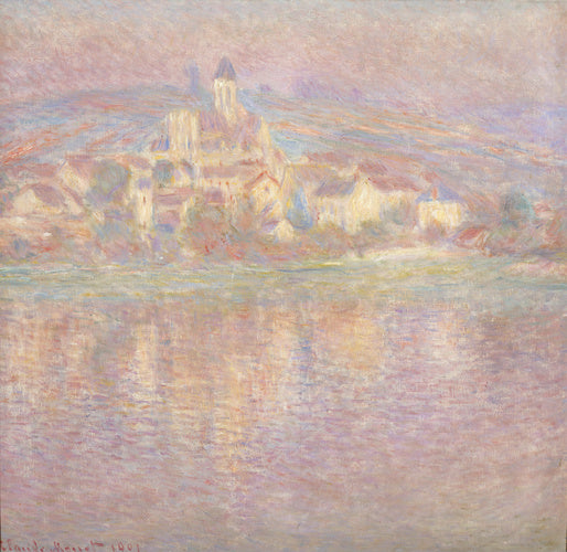 🌅 베퇴유의 석양 효과 – 클로드 모네 (1901)
