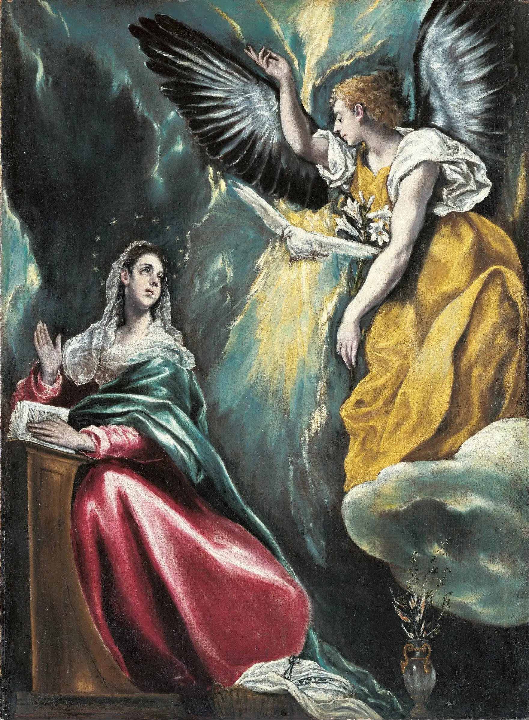 Annonciation - El Greco - Alpha Reproduction