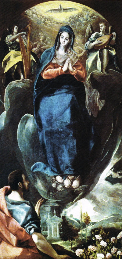 L’Immaculée Conception vue par saint Jean l’Évangéliste - El Greco - Alpha Reproduction
