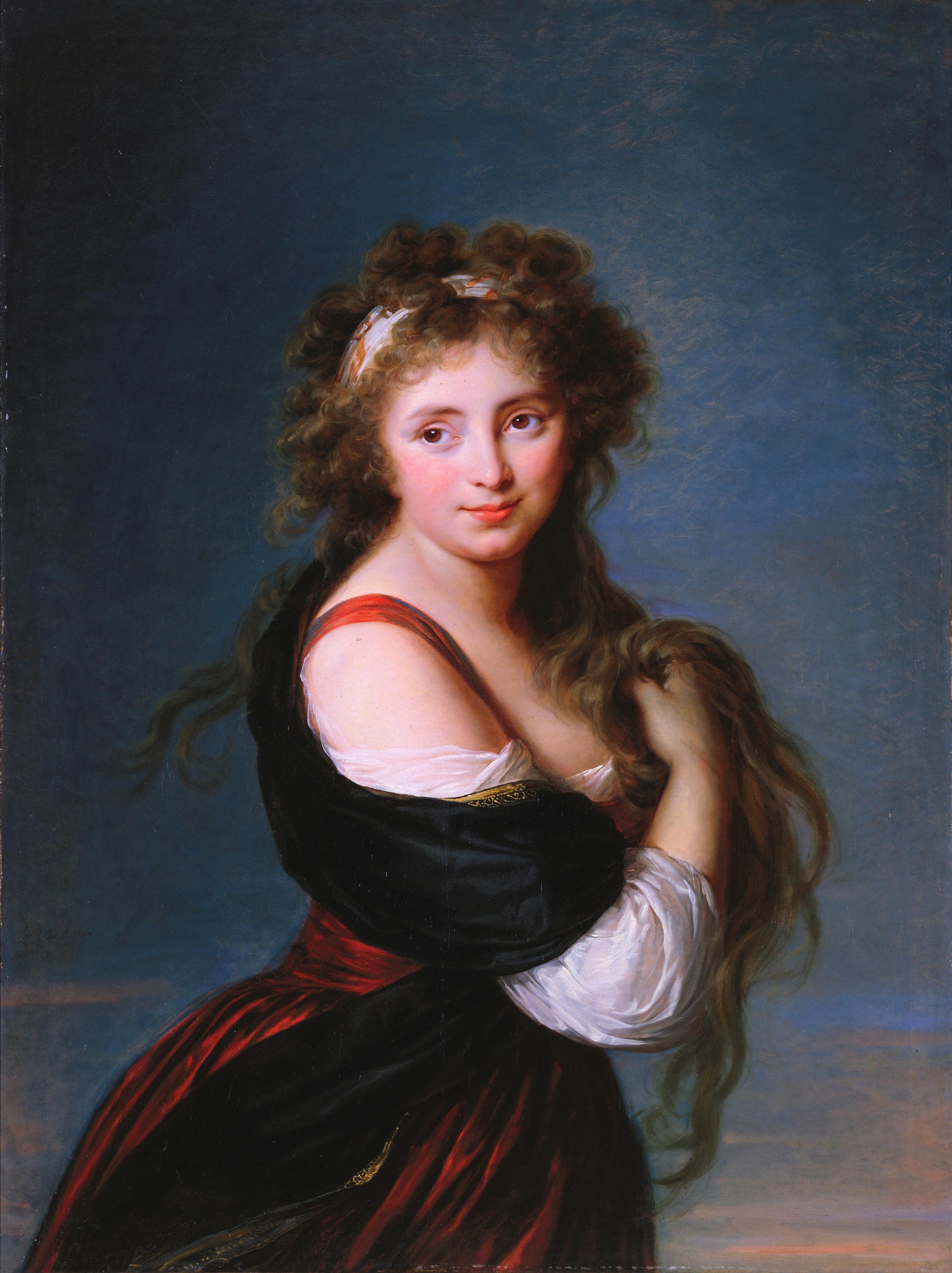 Portrait de Hyacinthe Gabrielle Roland - Élisabeth Vigée Le Brun
