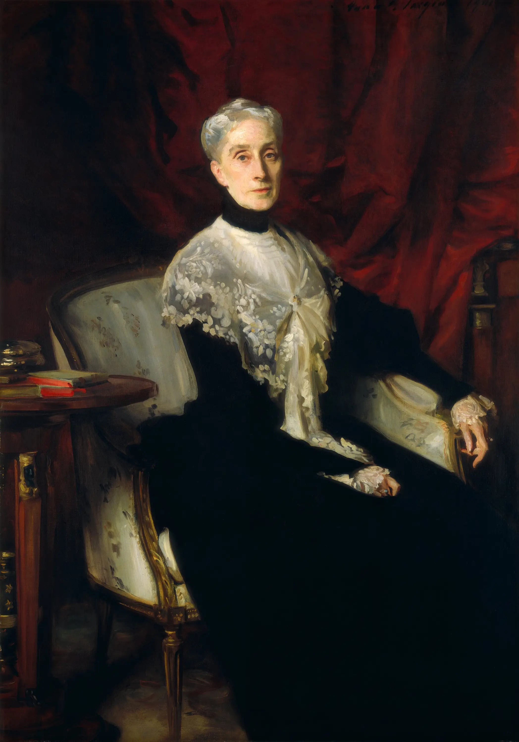 Reproduction du tableau « Ellen Peabody Endicott (Mme William Crowninshield Endicott) - John Singer Sargent » par Alpha Reproduction en peinture à l’huile