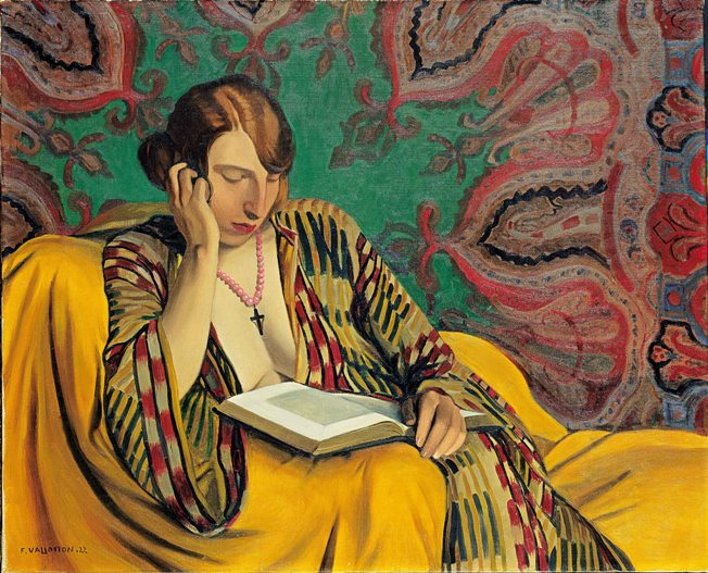 La Lectrice - Félix Vallotton