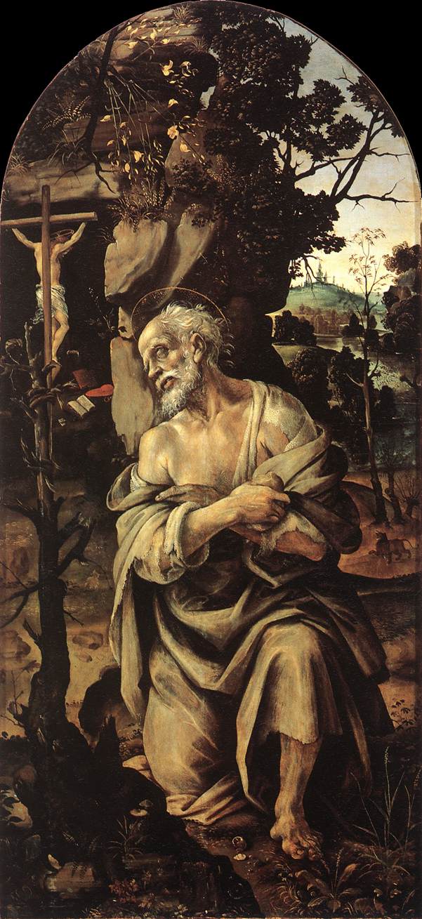 Saint-Jérôme - Filippino Lippi