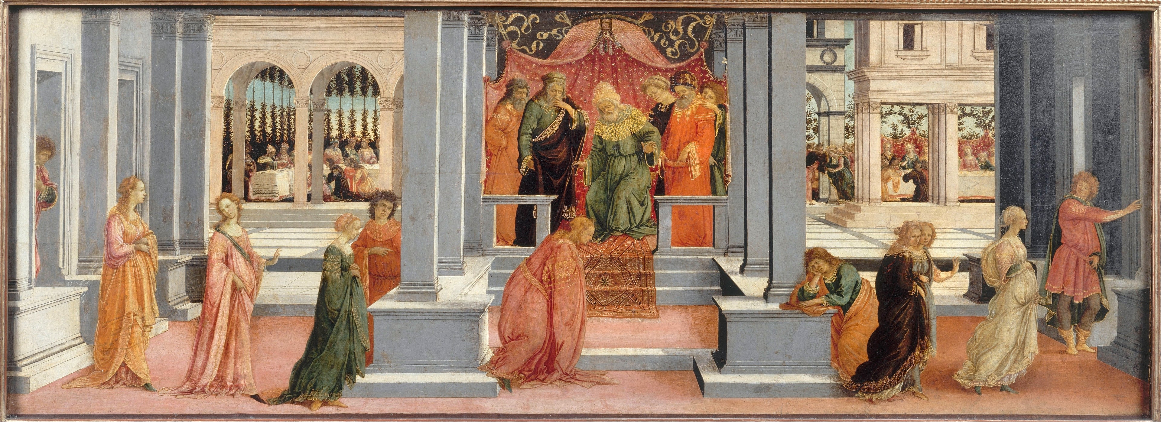 Esther choisie par Assuérus - Filippino Lippi