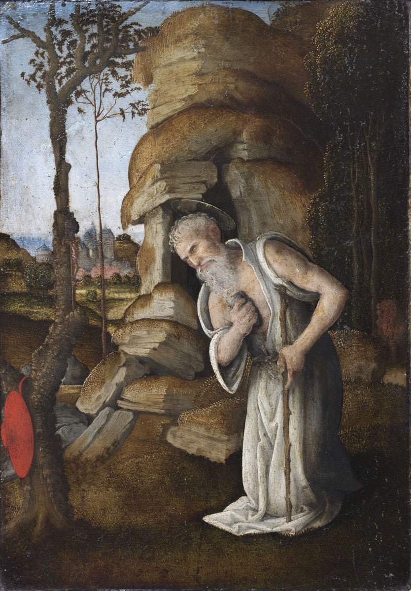 Le Saint Jérôme pénitent dans le désert - Filippino Lippi