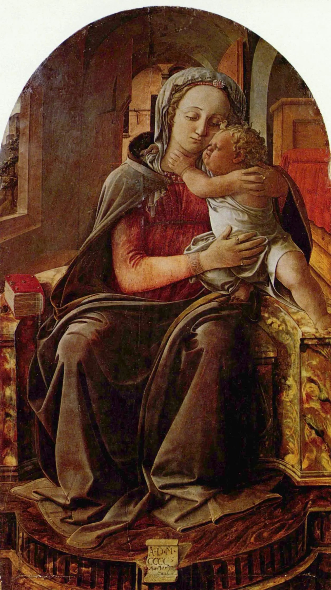 Vierge de Tarquinia - Fra Filippo Lippi - Alpha Reproduction