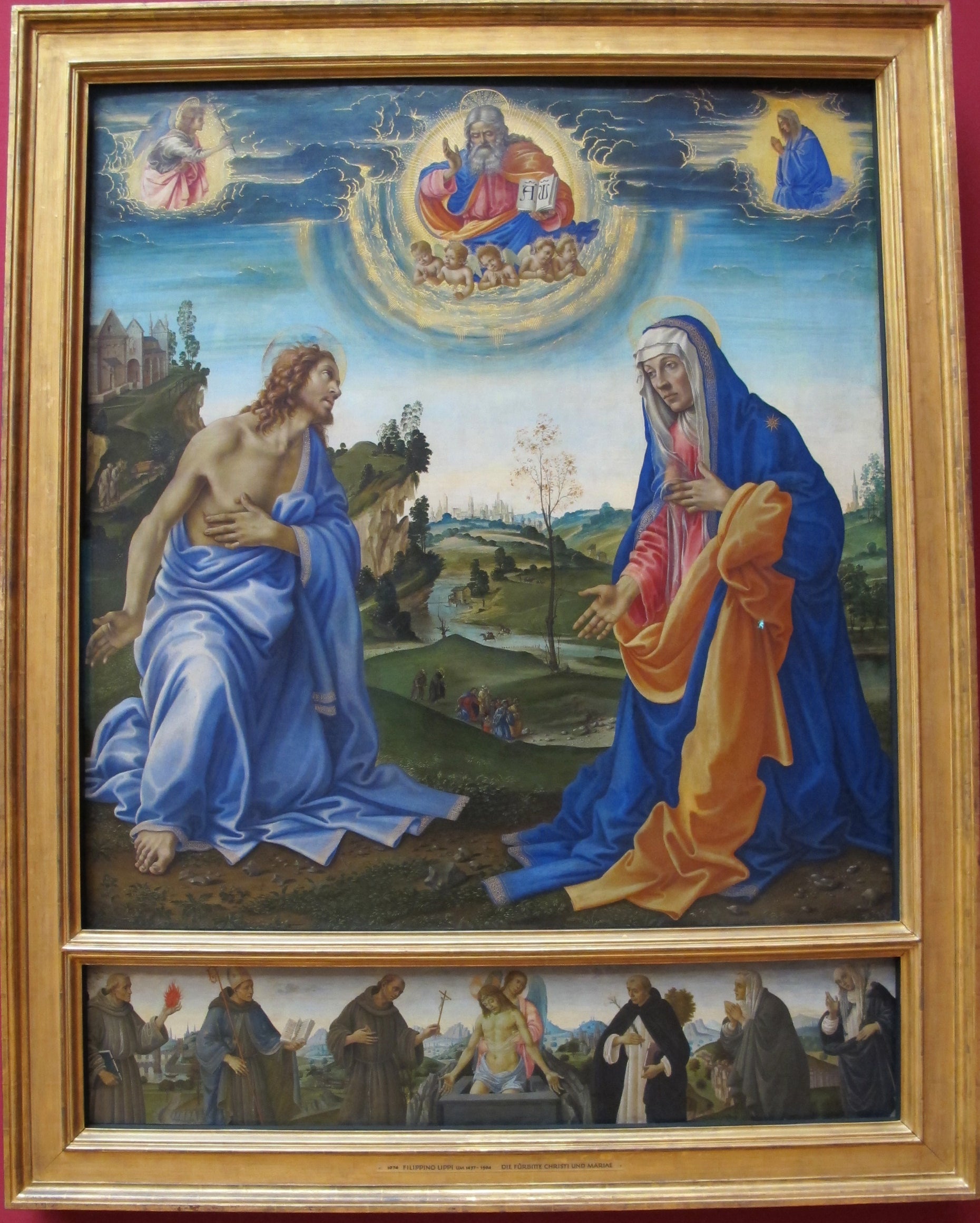 Apparition du Christ à Marie - Filippino Lippi