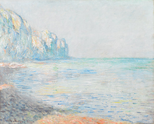 Reproduction du tableau « Une matinée brumeuse à Pourville - Claude Monet » par Alpha Reproduction en peinture à l’huile