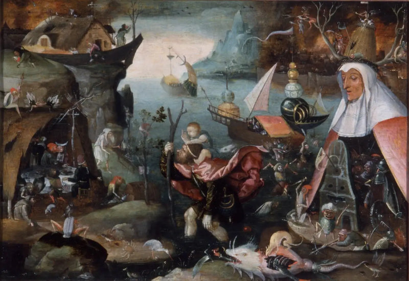 성 크리스토퍼 - 히에로니무스 보쉬