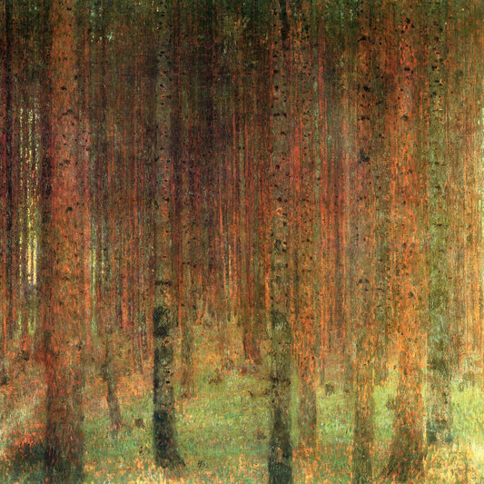 🌲 소나무 숲 II – 구스타프 클림트 (1901년경)