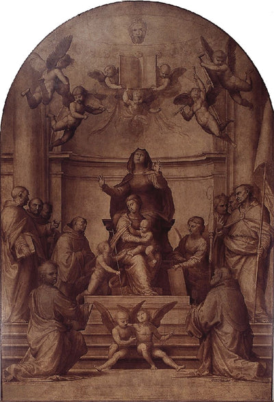 Retable du Grand Conseil - Fra Bartolomeo - Alpha Reproduction
