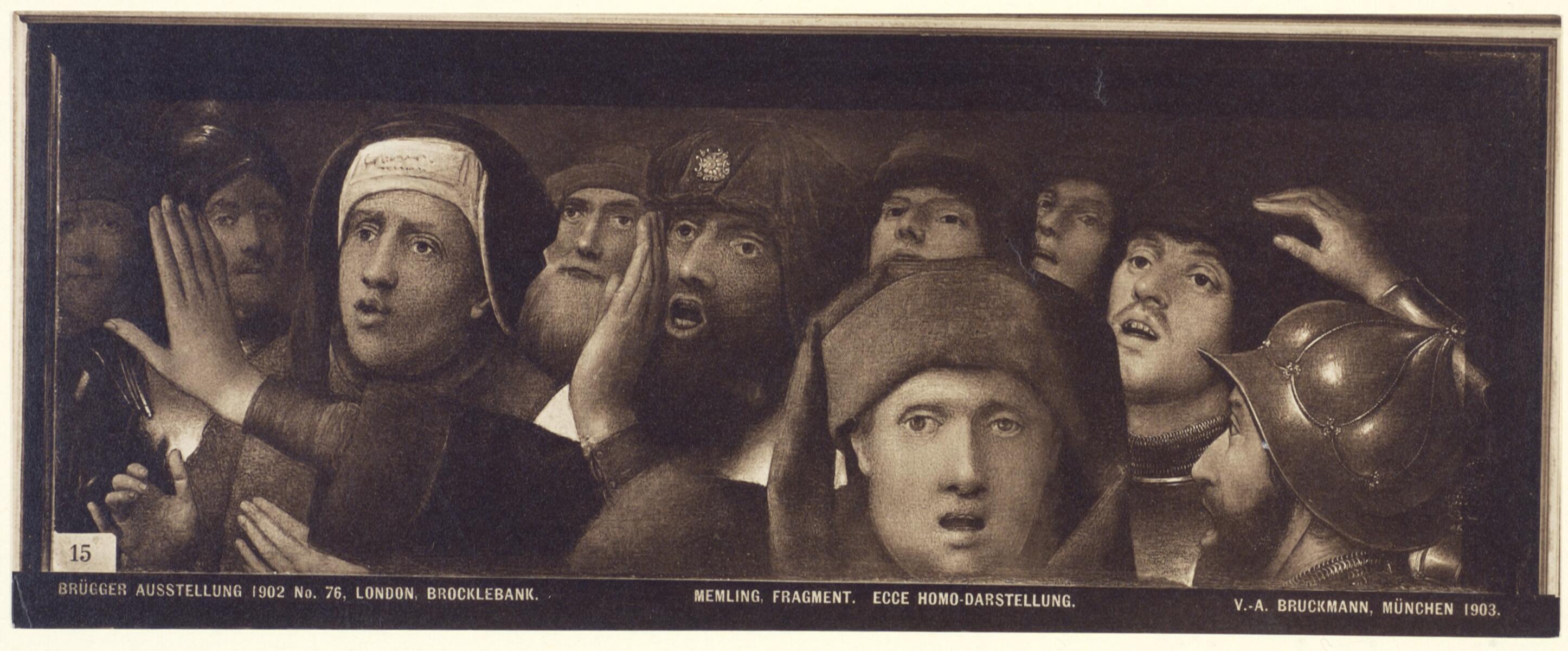 Les Juifs demandant la condamnation du Christ - Hans Memling