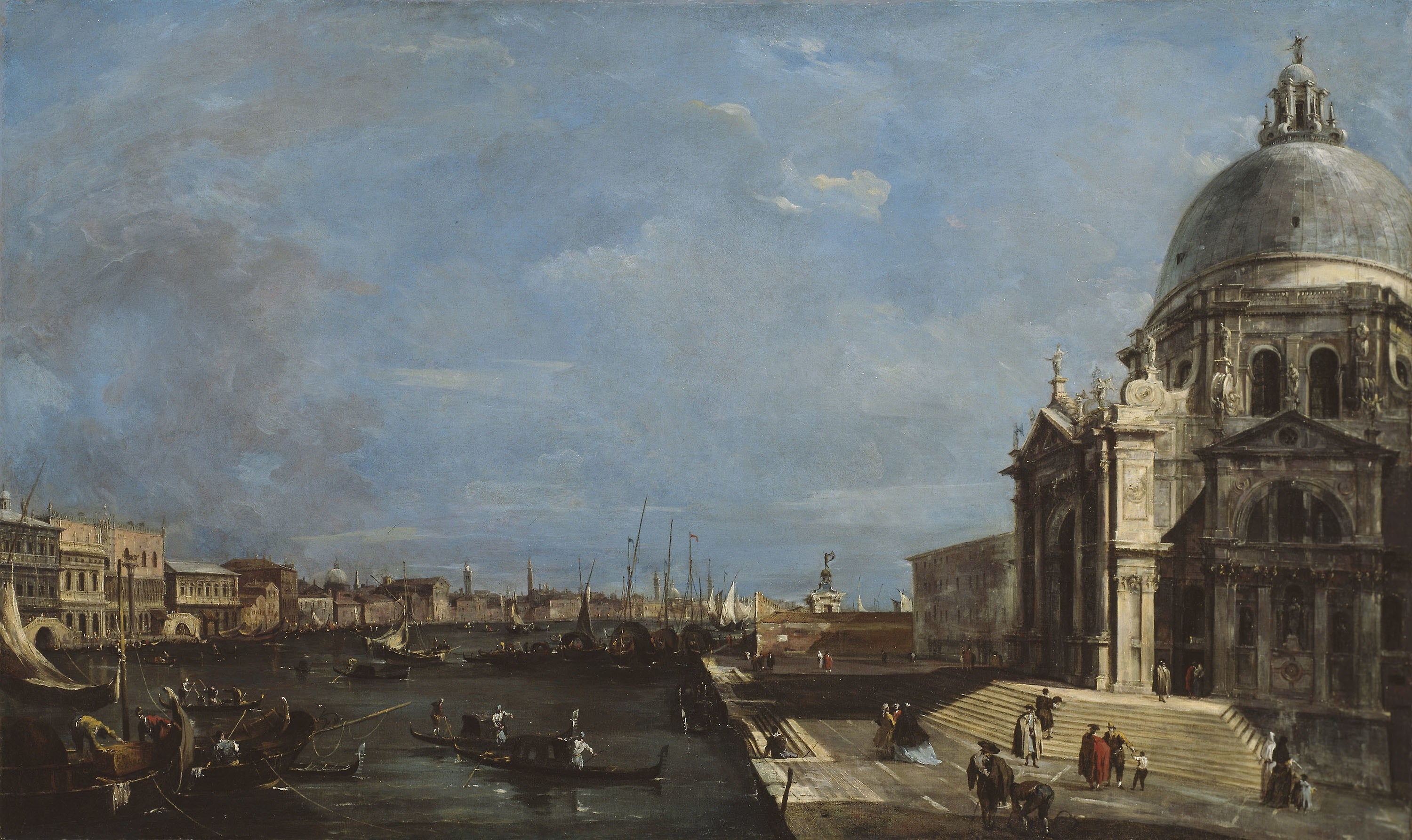 Le Grand Canal, Venise - Francesco Guardi