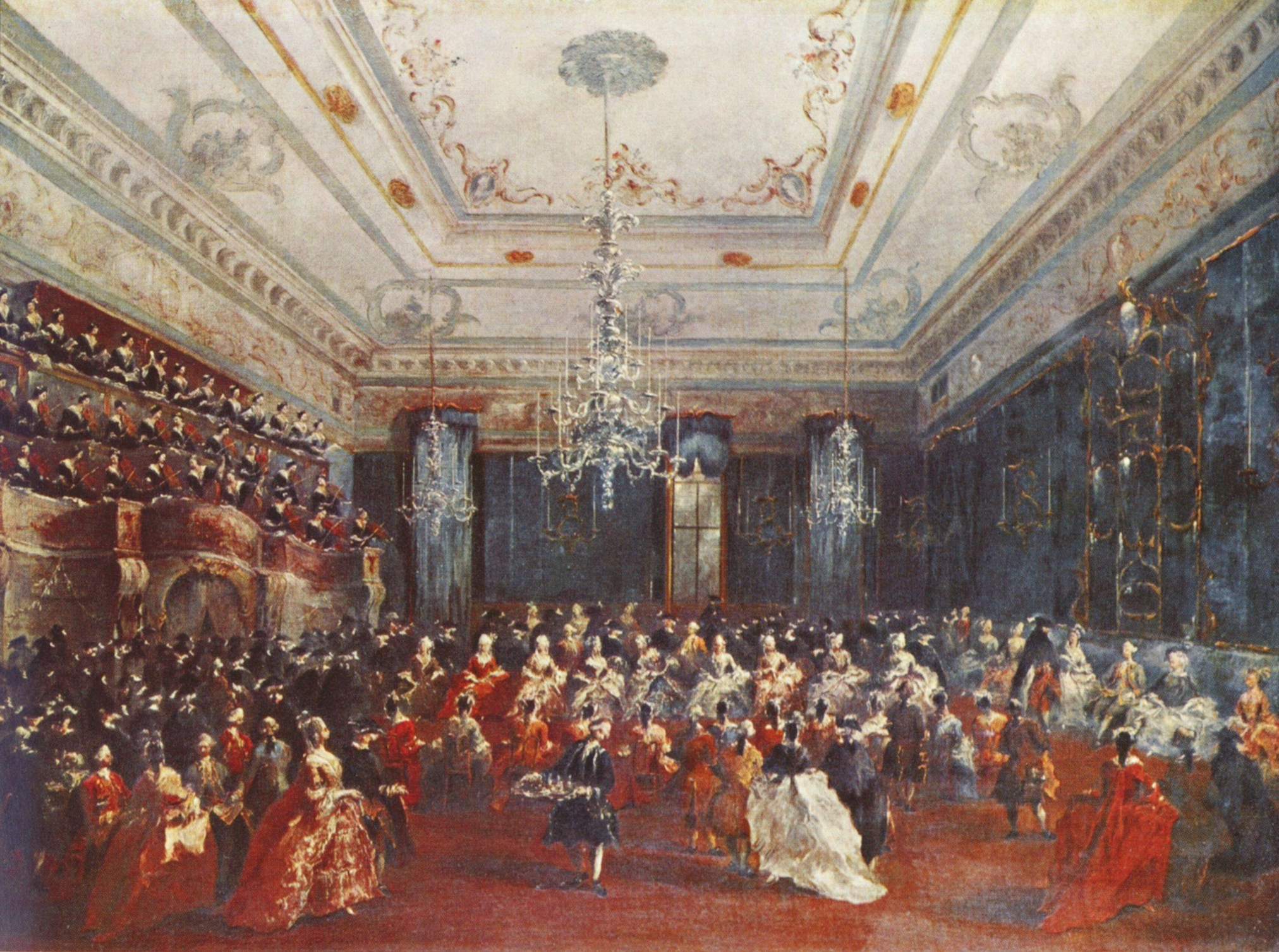 Concert de gala à Venise - Francesco Guardi