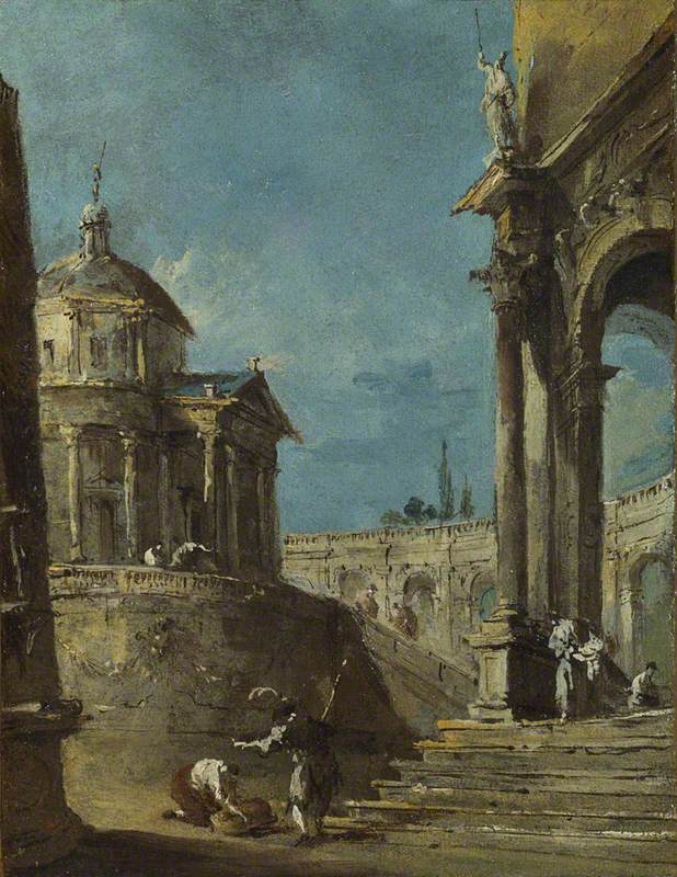 Un caprice architectural - Francesco Guardi