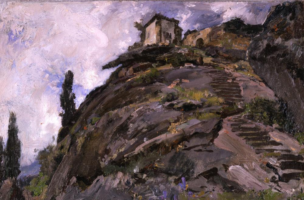 Monastère d'El Paular, Guadarrama - Francisco Pradilla y Ortiz