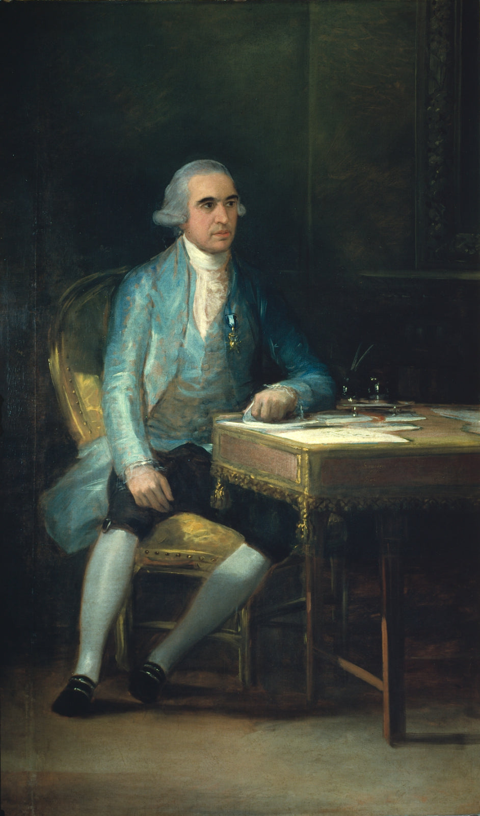 Reproduction du tableau « Portrait de Don Francisco de Saavedra - Francisco de Goya » par Alpha Reproduction en peinture à l’huile