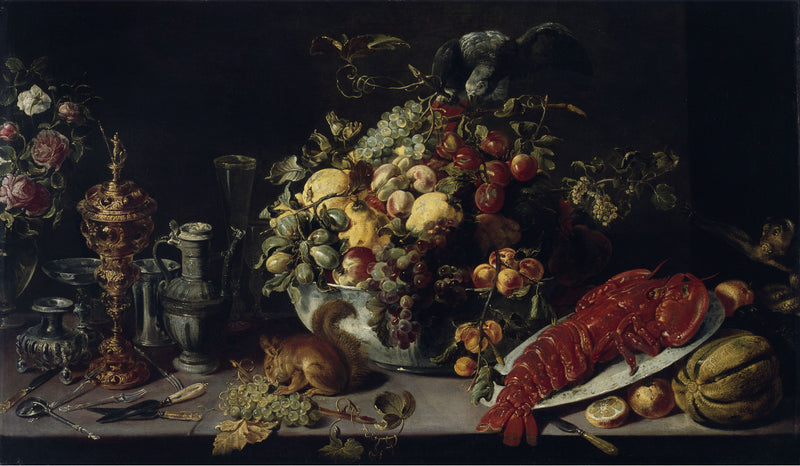 Une pièce de banquet - Frans Snyders