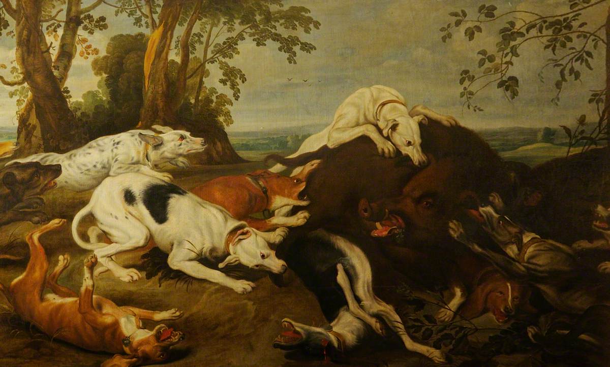 La chasse au sanglier - Frans Snyders