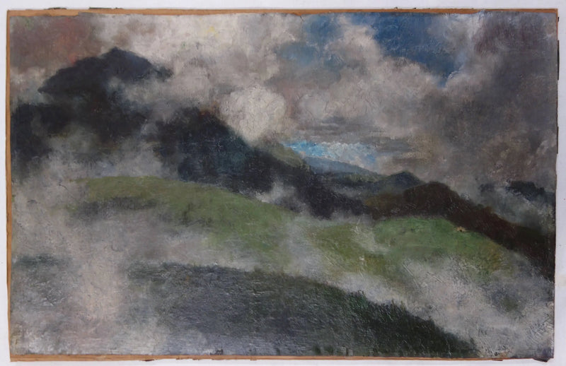 안개가 올라오는 중 - 프란츠 마르크