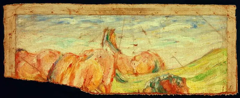 풀밭의 말 II - 프란츠 마르크