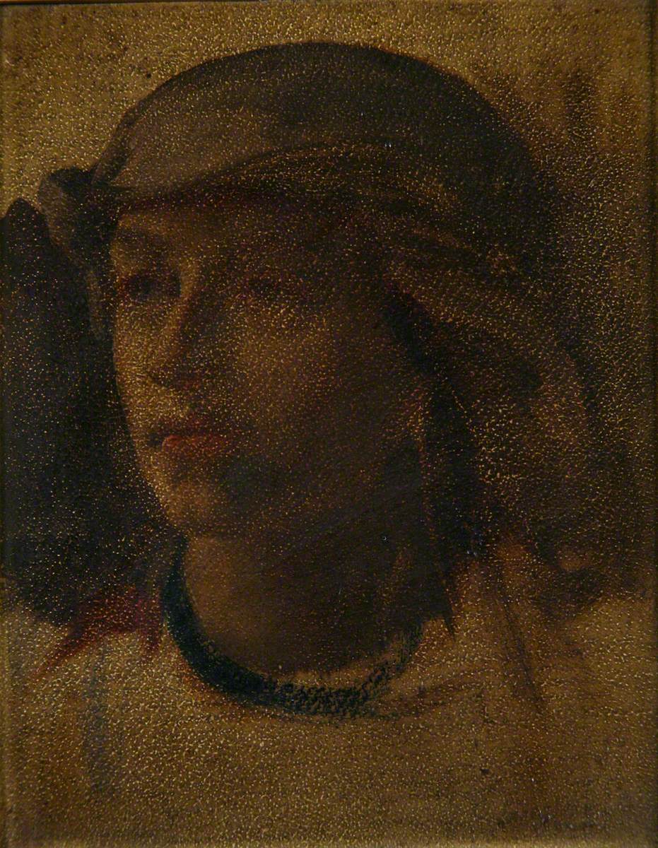 Tête de fille - Frederic Leighton