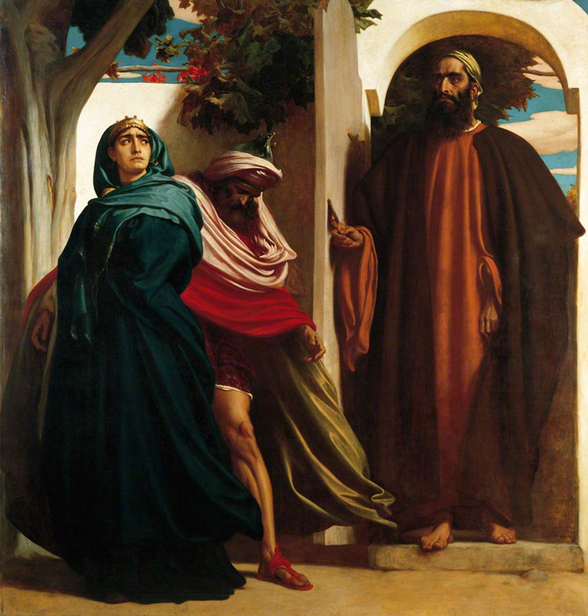 Jézabel et Achab - Frederic Leighton