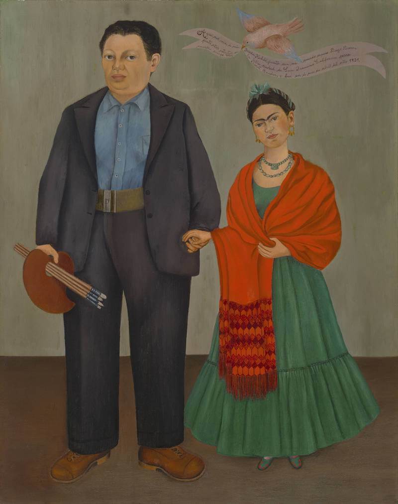 프리다와 디에고 리베라 – 프리다 칼로 (1931)